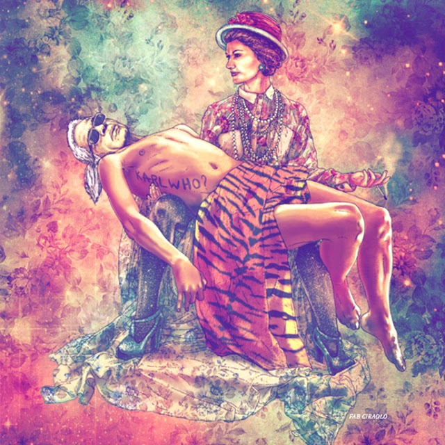 Коко Шанель и Карл Лагерфельд Коко Шанель и Карл Лагерфельд